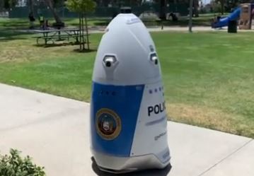 HP Robocop, el robot K5 es el nuevo policía de california
